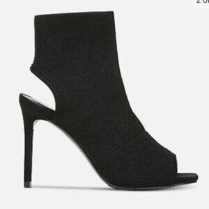 BAR III Nilla High Heel Fabric Sock Booties/ Shooties (5.5)